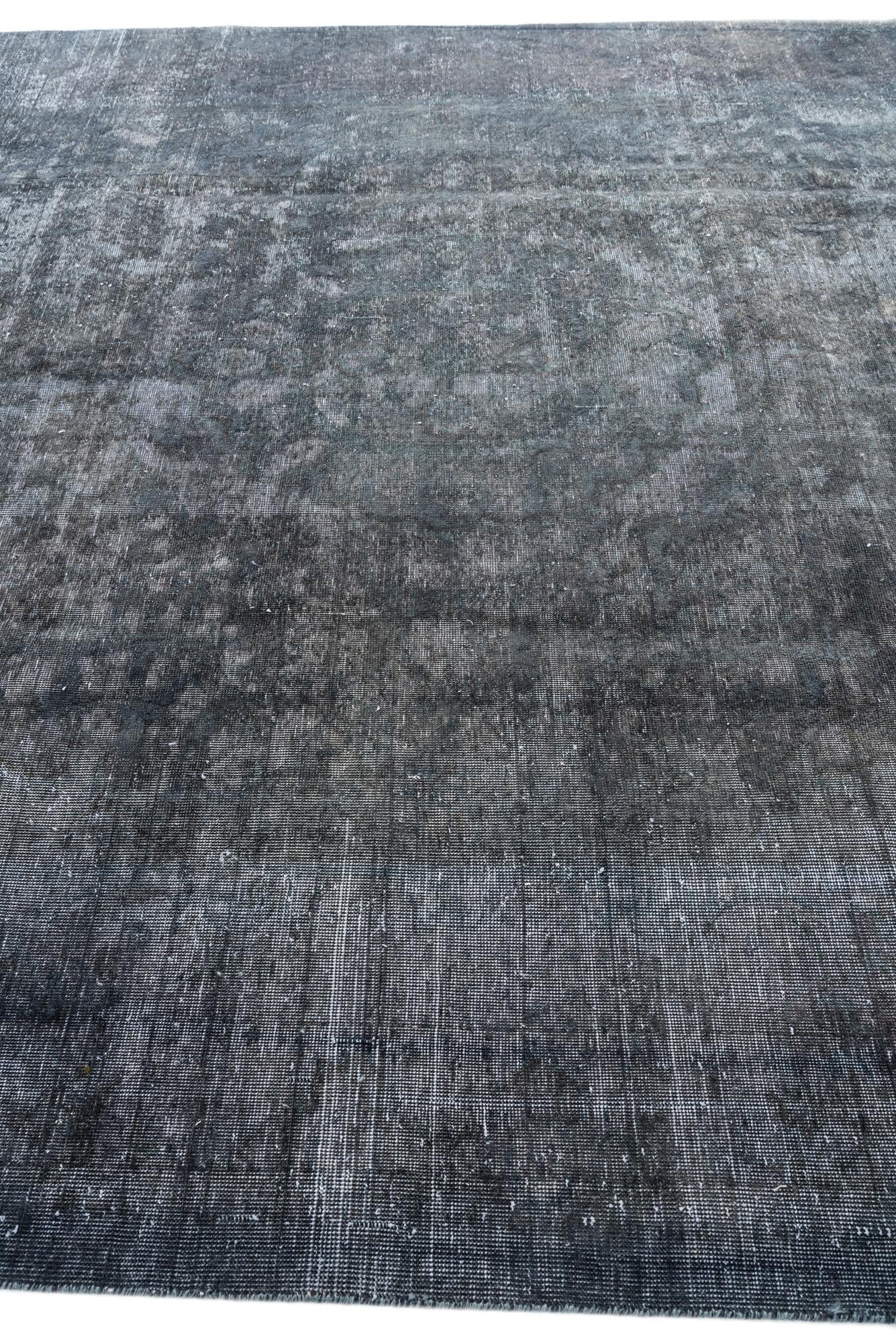 9' 1 x 12' 7 Hand Knotted Ultra Vintage Persian Wool Rug