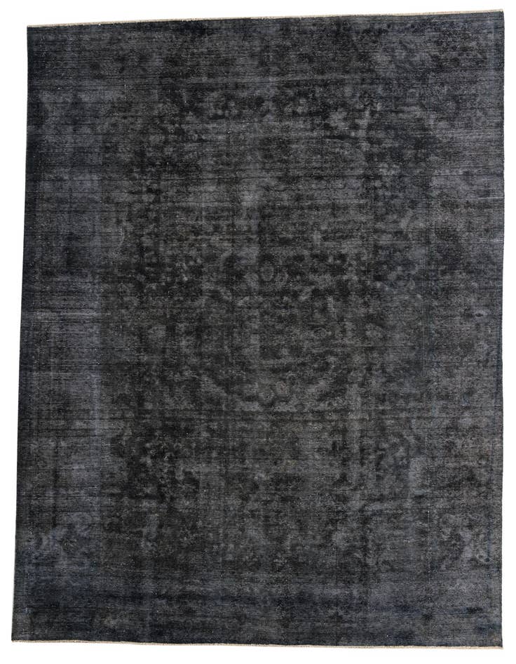 Detail image of 9' 1 x 12' 7 Hand Knotted Ultra Vintage Persian Wool Rug