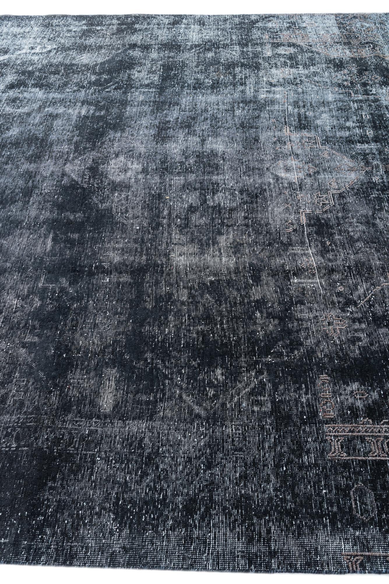 9' 2 x 12' 4 Hand Knotted Ultra Vintage Persian Wool Rug