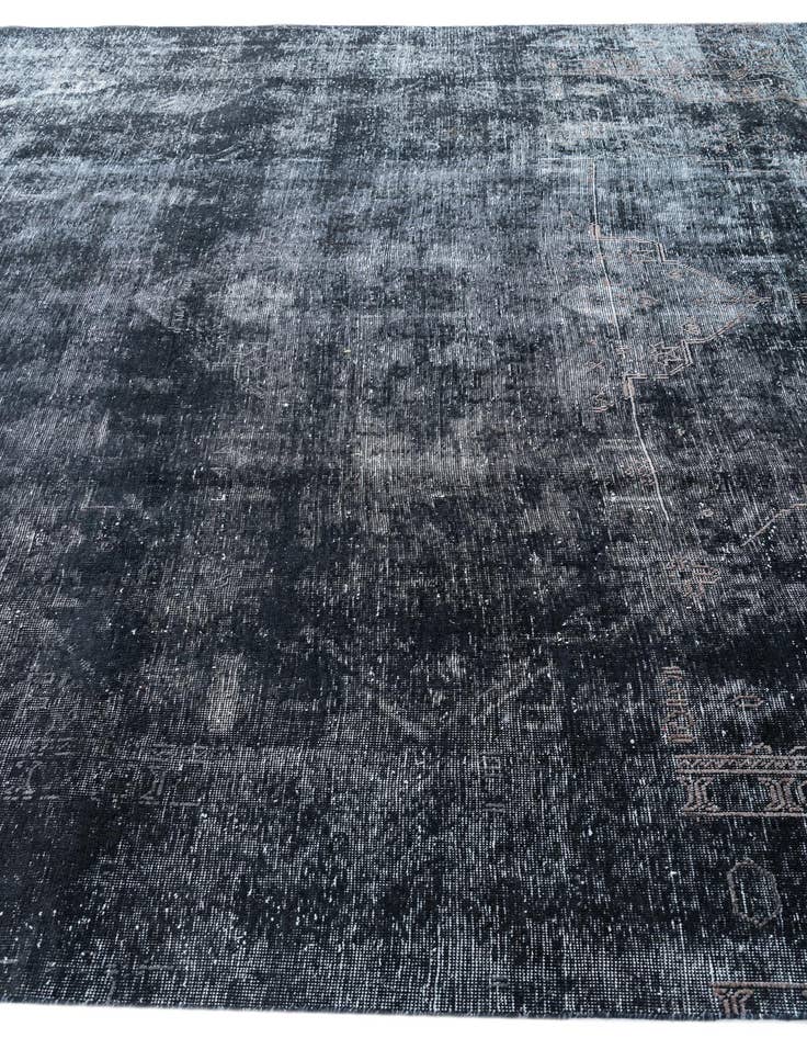 Detail image of 9' 2 x 12' 4  Hand Knotted Ultra Vintage Persian Wool Rug