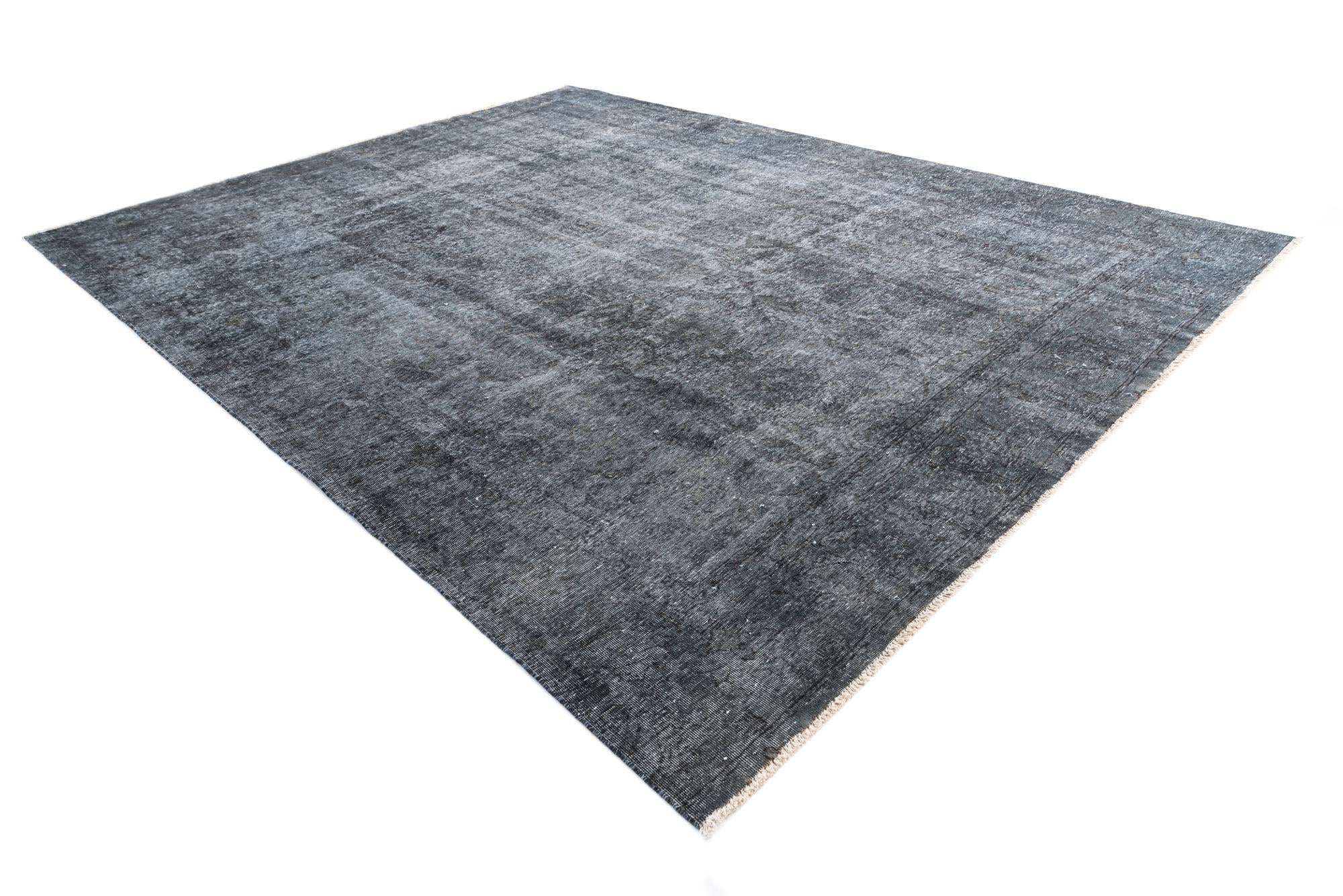 9' 4 x 12' 3 Hand Knotted Ultra Vintage Persian Wool Rug