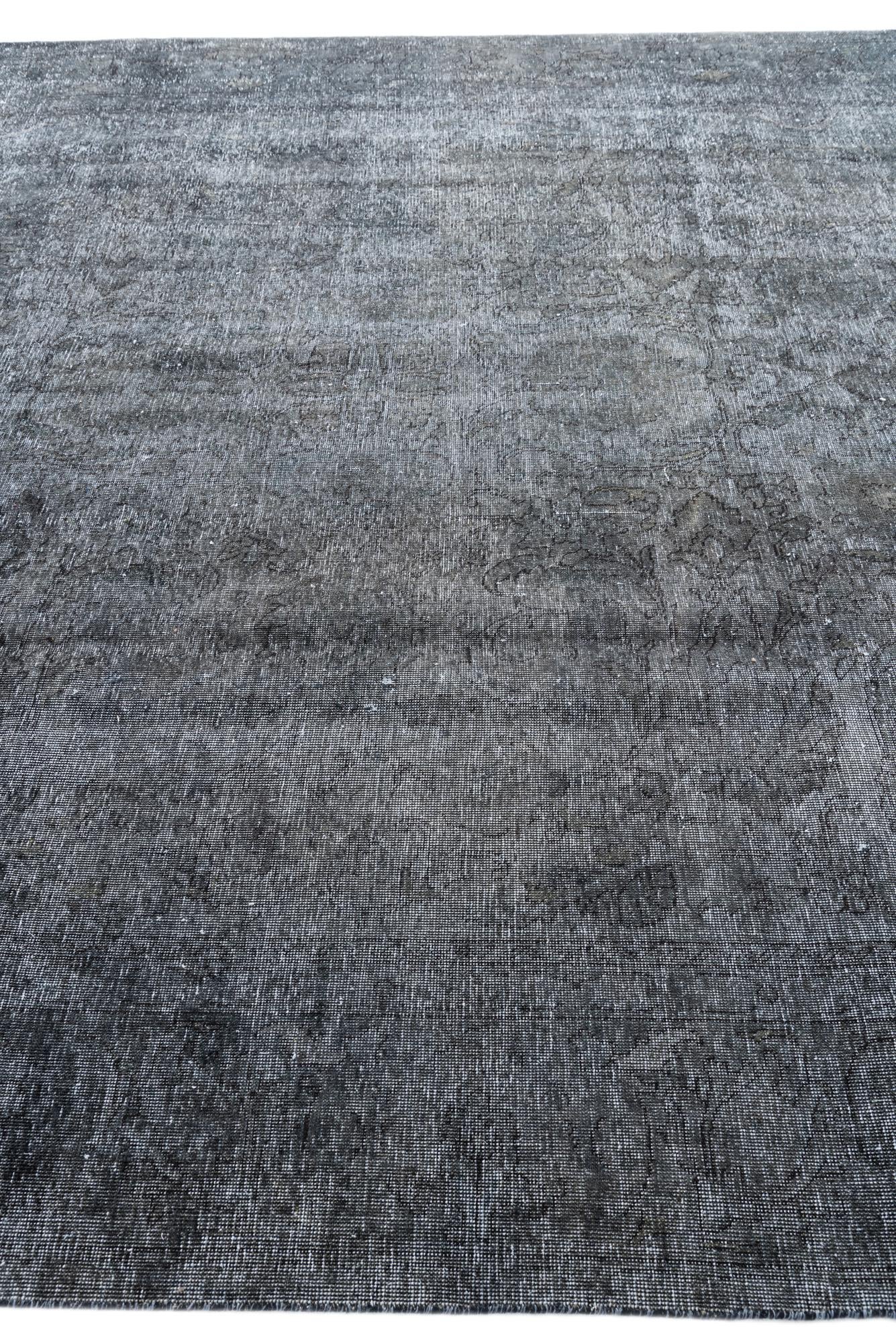 9' 4 x 12' 3 Hand Knotted Ultra Vintage Persian Wool Rug