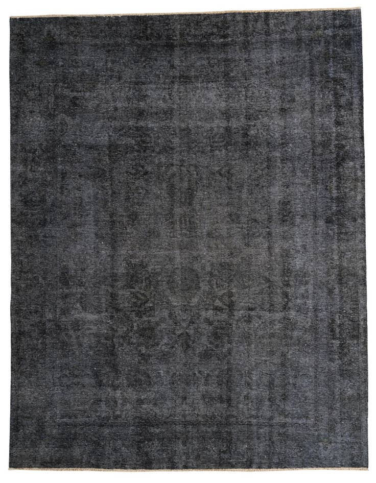Detail image of 9' 4 x 12' 3 Hand Knotted Ultra Vintage Persian Wool Rug