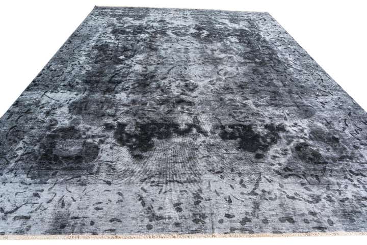 9' 4 x 12' 6 Hand Knotted Ultra Vintage Persian Wool Rug