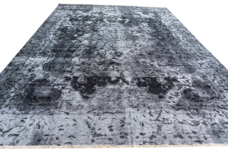 Detail image of 9' 4 x 12' 6 Hand Knotted Ultra Vintage Persian Wool Rug