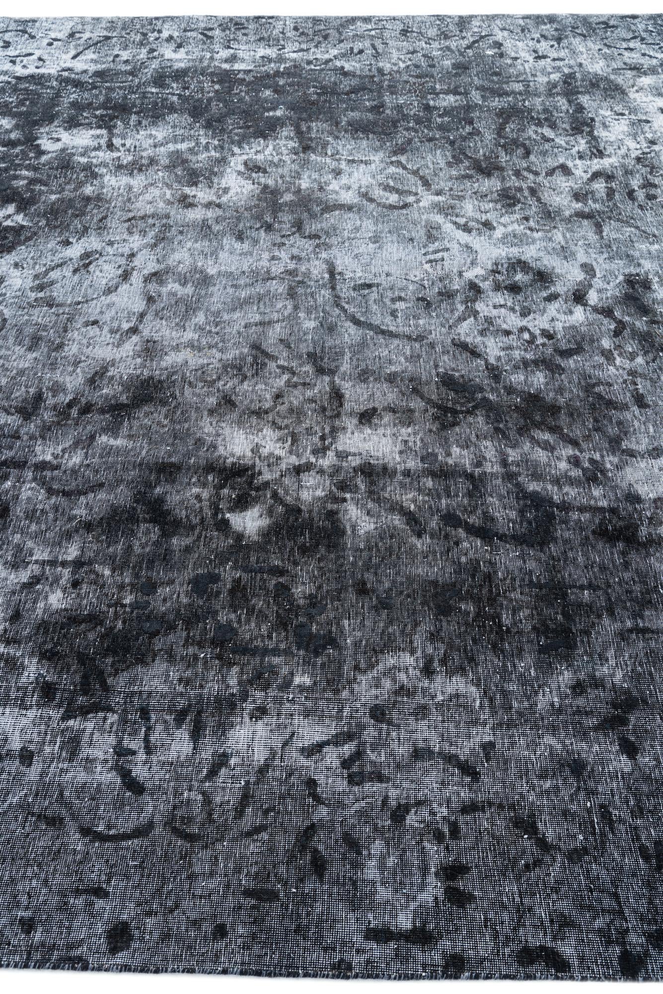 9' 4 x 12' 6 Hand Knotted Ultra Vintage Persian Wool Rug