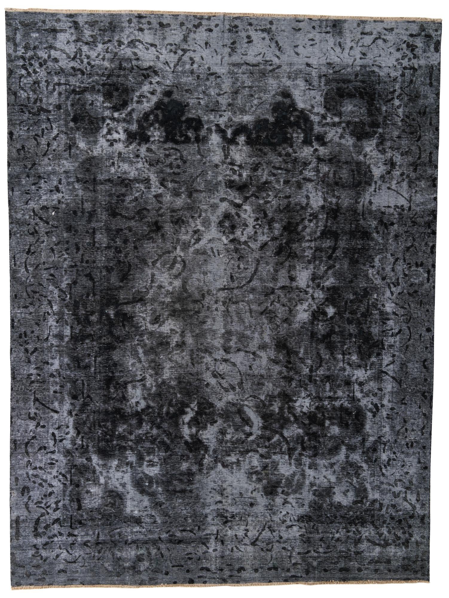 9' 4 x 12' 6 Hand Knotted Ultra Vintage Persian Wool Rug