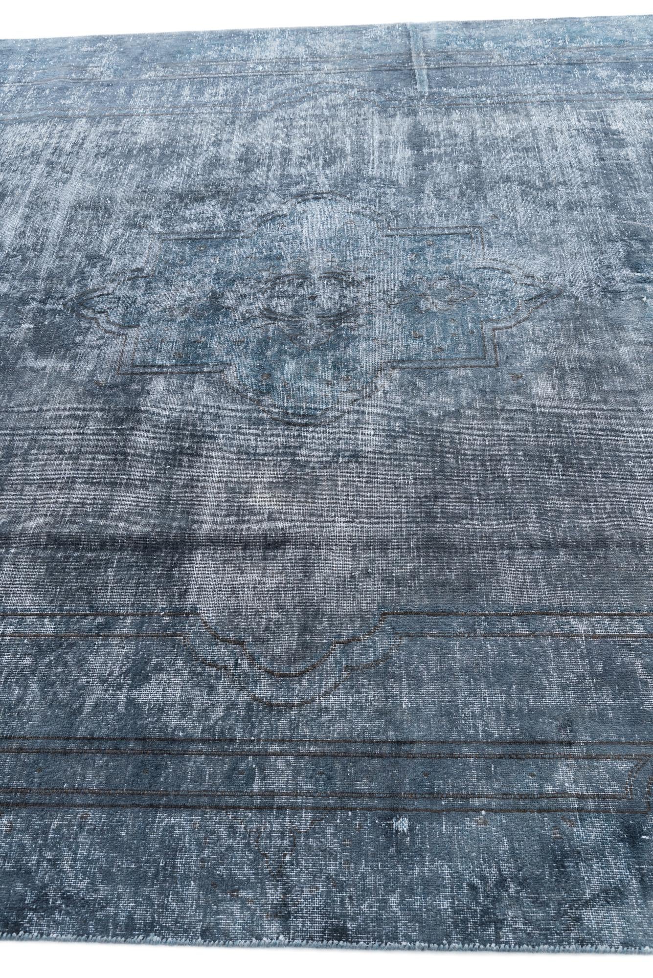 8' 8 x 12' 10 Hand Knotted Ultra Vintage Persian Wool Rug