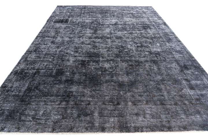 8' x 10' 9 Hand Knotted Ultra Vintage Persian Wool Rug
