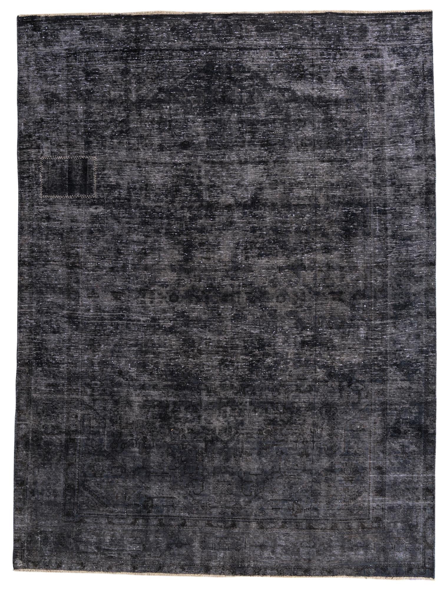 8' x 10' 9 Hand Knotted Ultra Vintage Persian Wool Rug