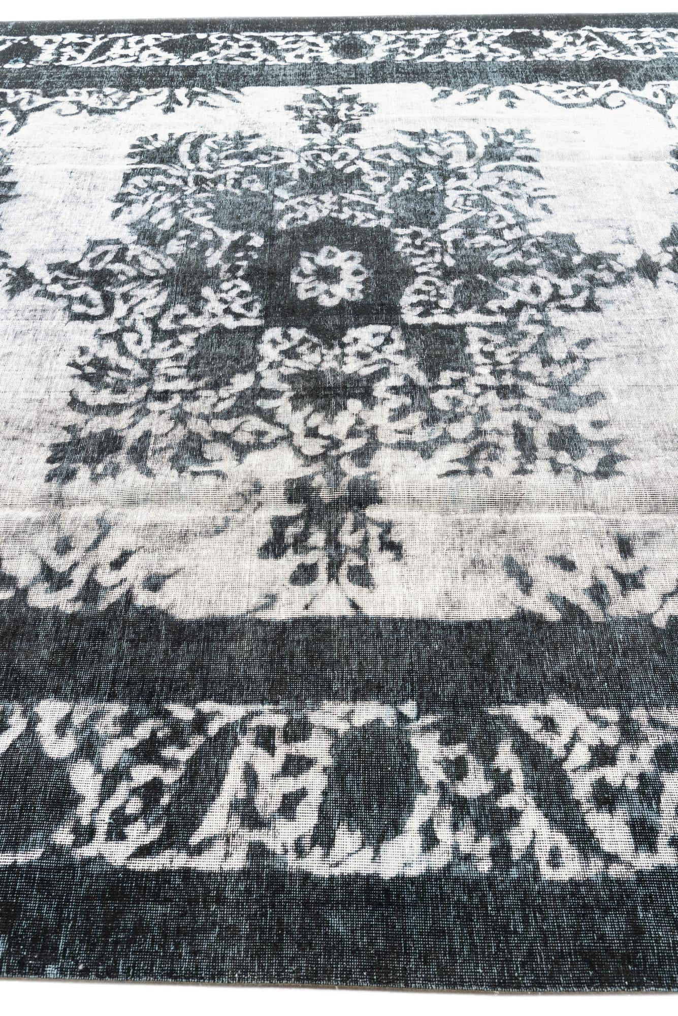 9' 1 x 12' 4 Hand Knotted Ultra Vintage Persian Wool Rug