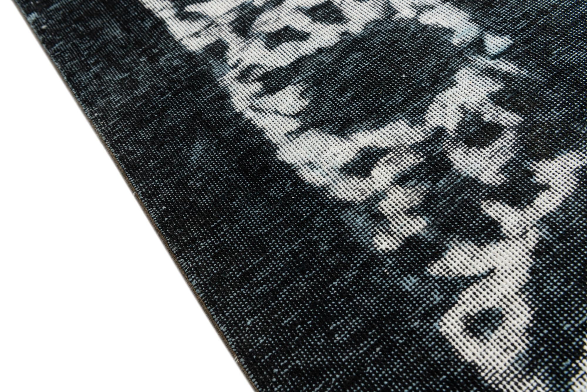 9' 1 x 12' 4 Hand Knotted Ultra Vintage Persian Wool Rug