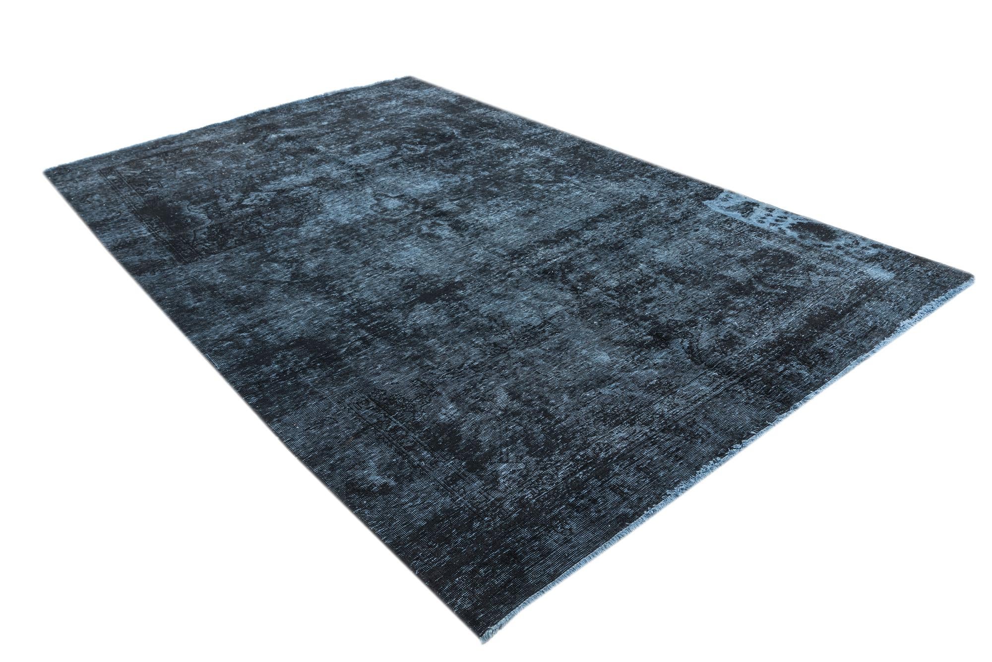 6' 7 x 10' 4 Hand Knotted Ultra Vintage Persian Wool Rug