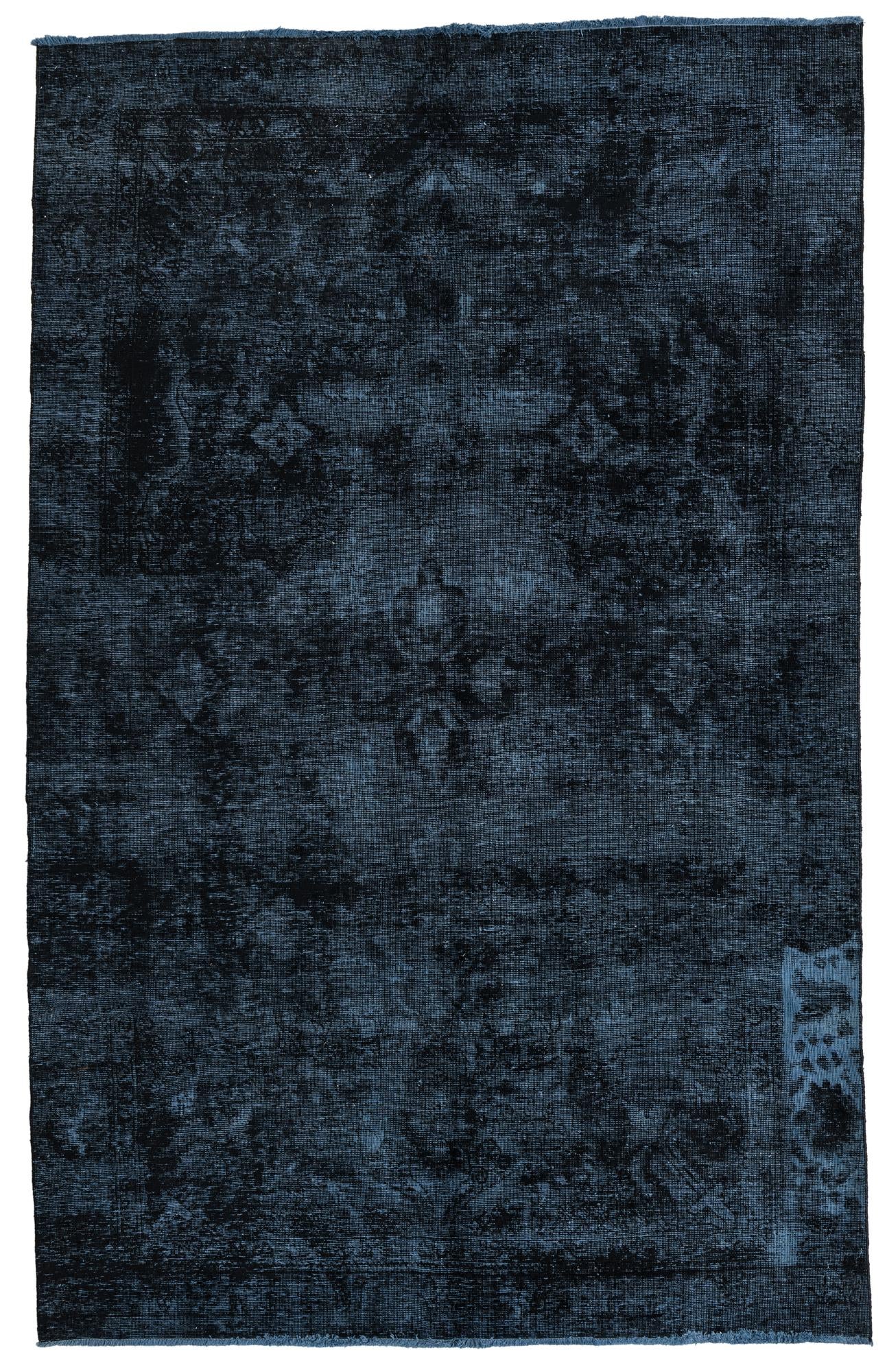 6' 7 x 10' 4 Hand Knotted Ultra Vintage Persian Wool Rug