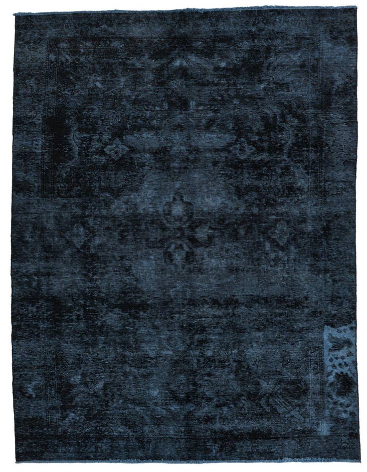 Detail image of 6' 7 x 10' 4 Hand Knotted Ultra Vintage Persian Wool Rug