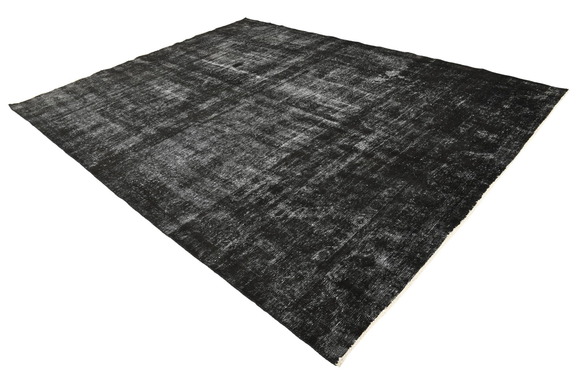 9' 4 x 12' 3 Hand Knotted Ultra Vintage Persian Wool Rug