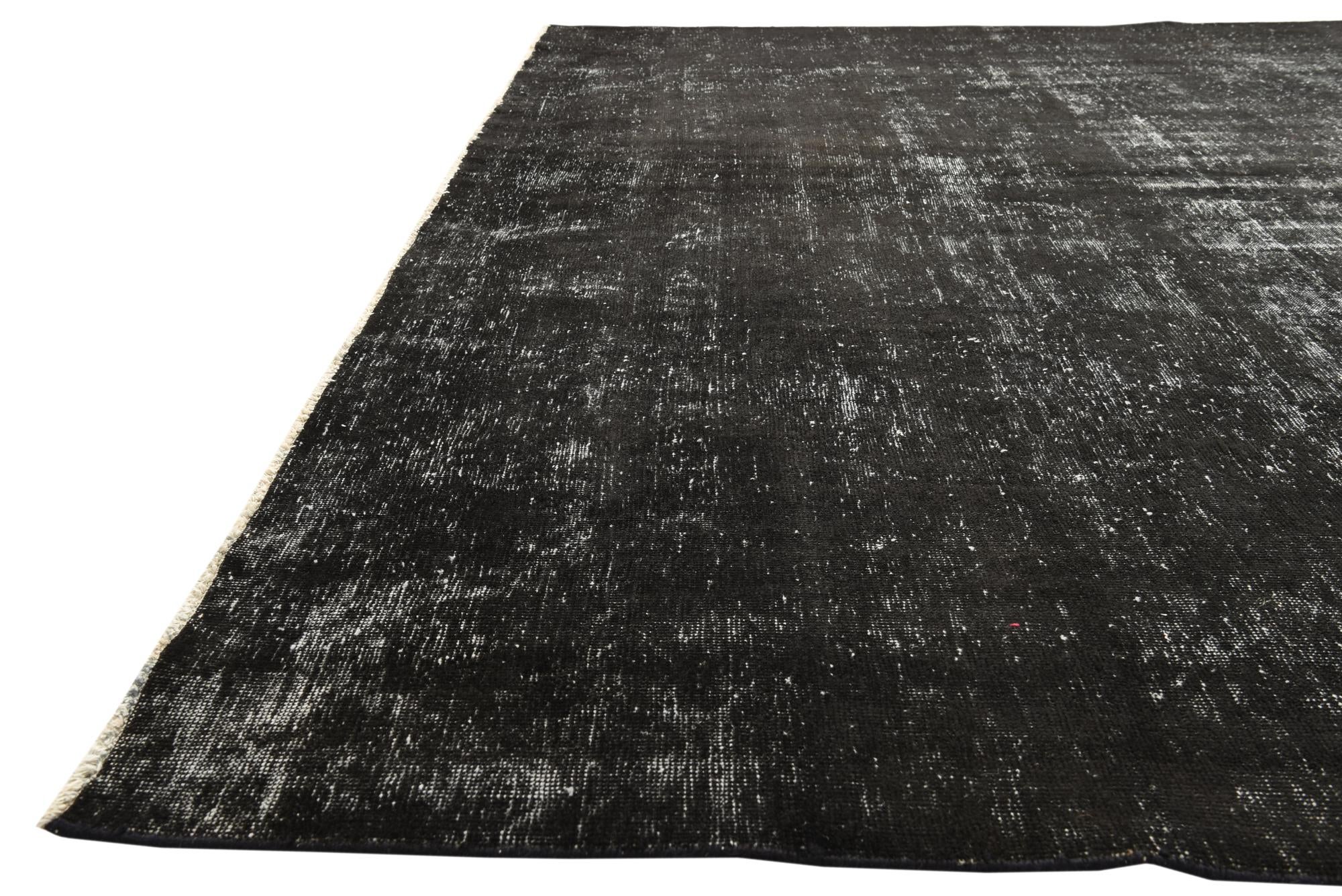 9' 4 x 12' 3 Hand Knotted Ultra Vintage Persian Wool Rug