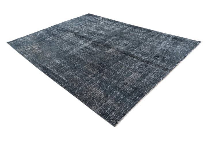 Detail image of 6' 8 x 8' 9 Hand Knotted Ultra Vintage Persian Wool Rug