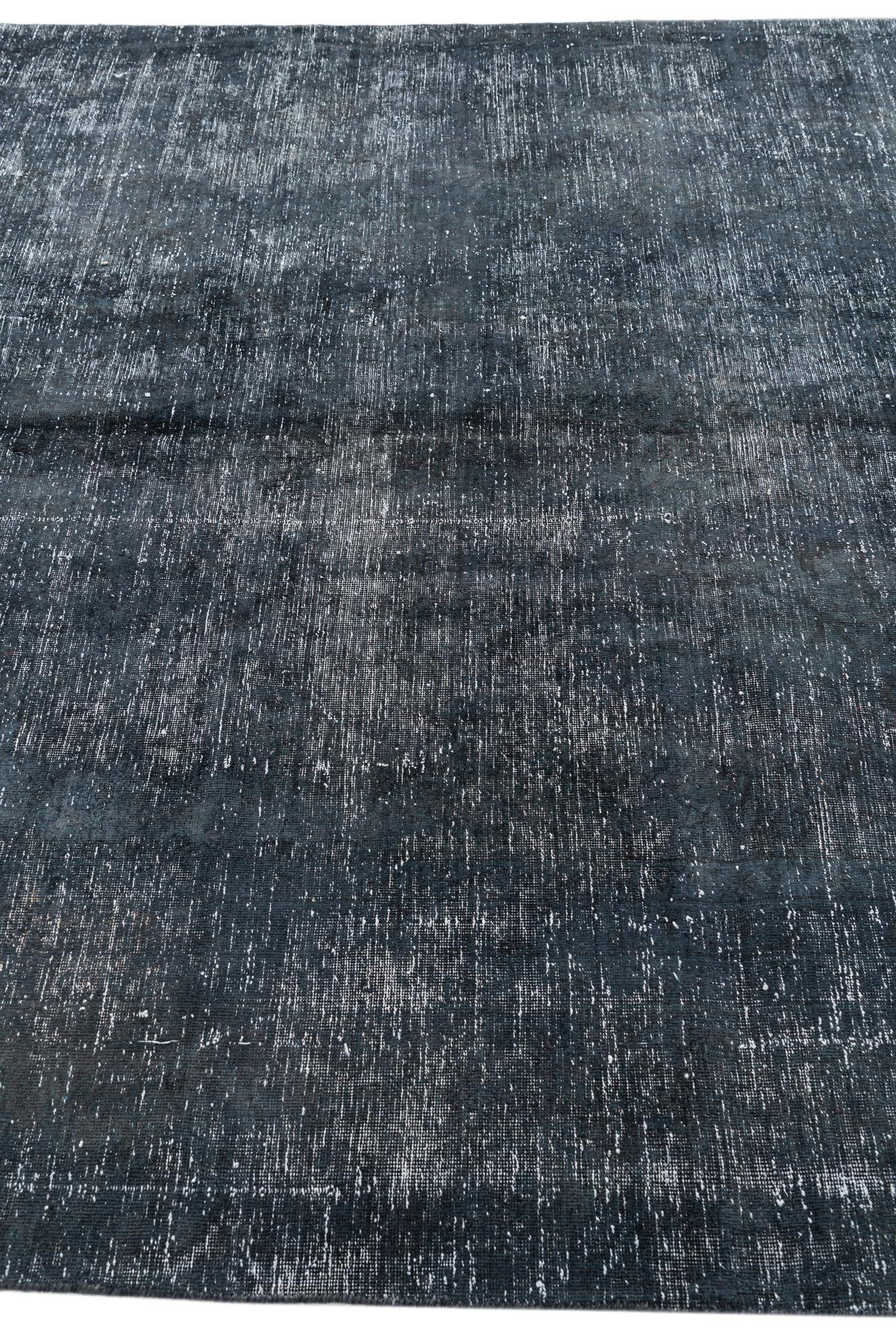 6' 8 x 8' 9 Hand Knotted Ultra Vintage Persian Wool Rug