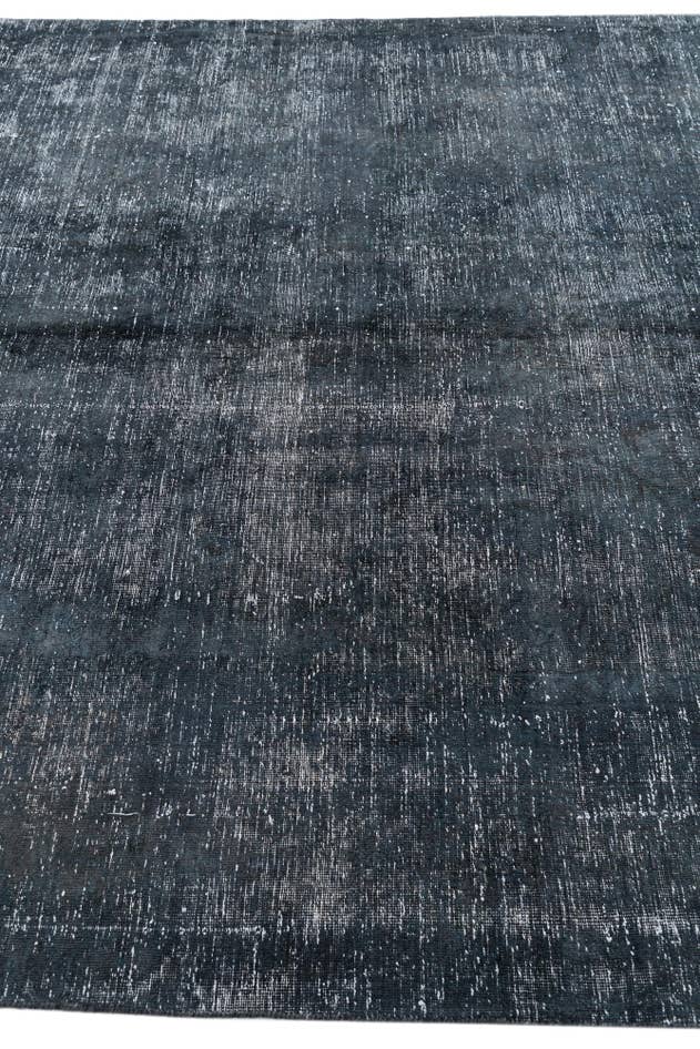 Detail image of 6' 8 x 8' 9 Hand Knotted Ultra Vintage Persian Wool Rug