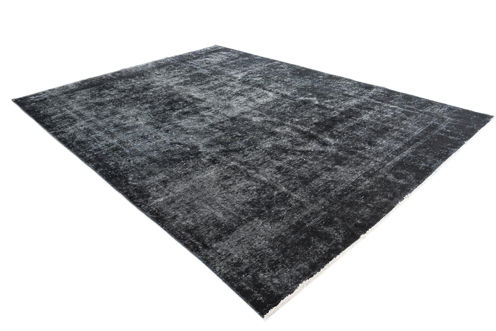 9' 3 x 12' 3 Hand Knotted Ultra Vintage Persian Wool Rug