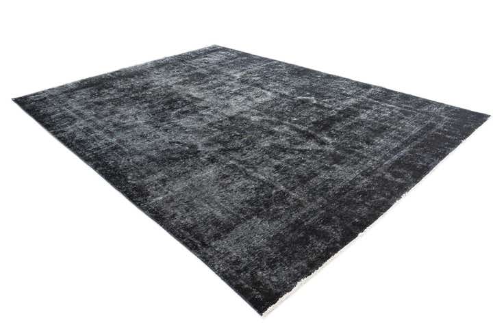 9' 3 x 12' 3 Hand Knotted Ultra Vintage Persian Wool Rug