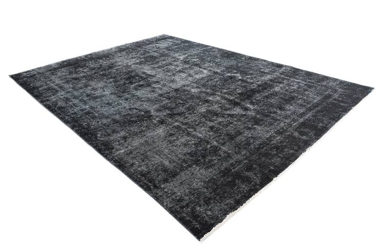 Detail image of 9' 3 x 12' 3 Hand Knotted Ultra Vintage Persian Wool Rug