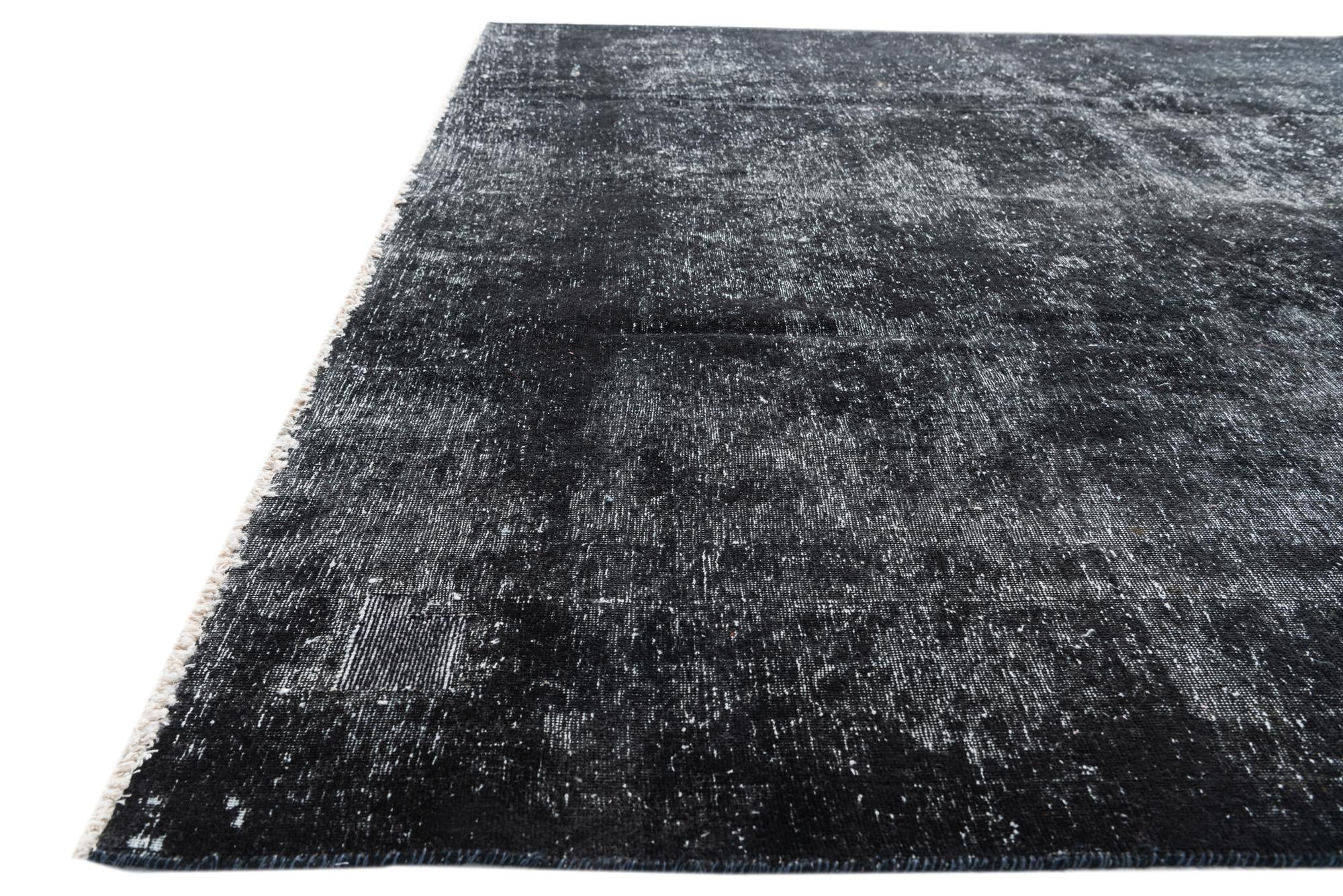 9' 3 x 12' 3 Hand Knotted Ultra Vintage Persian Wool Rug