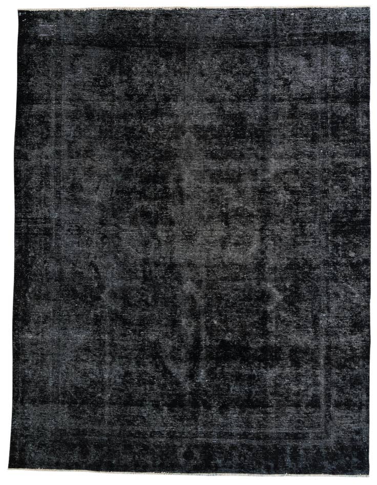 Detail image of 9' 3 x 12' 3 Hand Knotted Ultra Vintage Persian Wool Rug