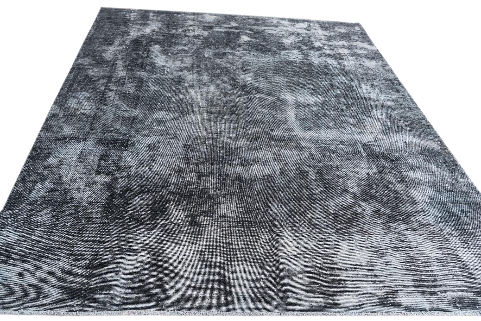 7' 4 x 10' 6 Hand Knotted Ultra Vintage Persian Wool Rug