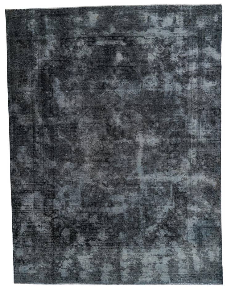 Detail image of 7' 4 x 10' 6 Hand Knotted Ultra Vintage Persian Wool Rug