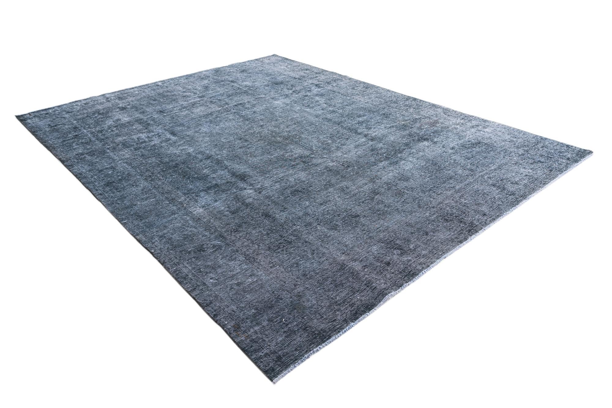 9' 3 x 12' 1 Hand Knotted Ultra Vintage Persian Wool Rug