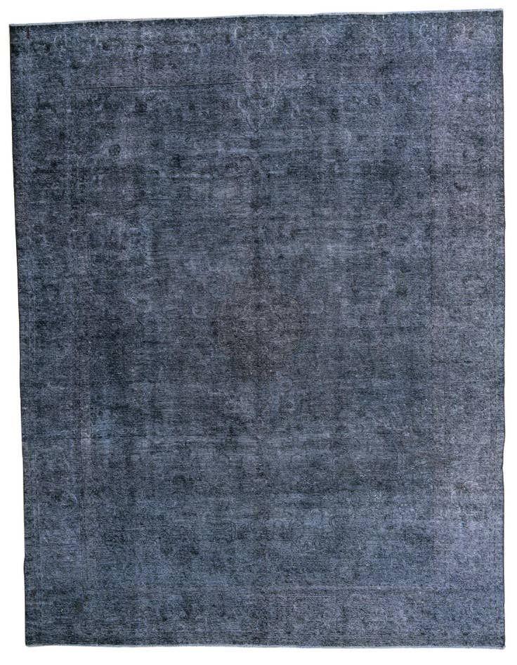 Detail image of 9' 3 x 12' 1 Hand Knotted Ultra Vintage Persian Wool Rug