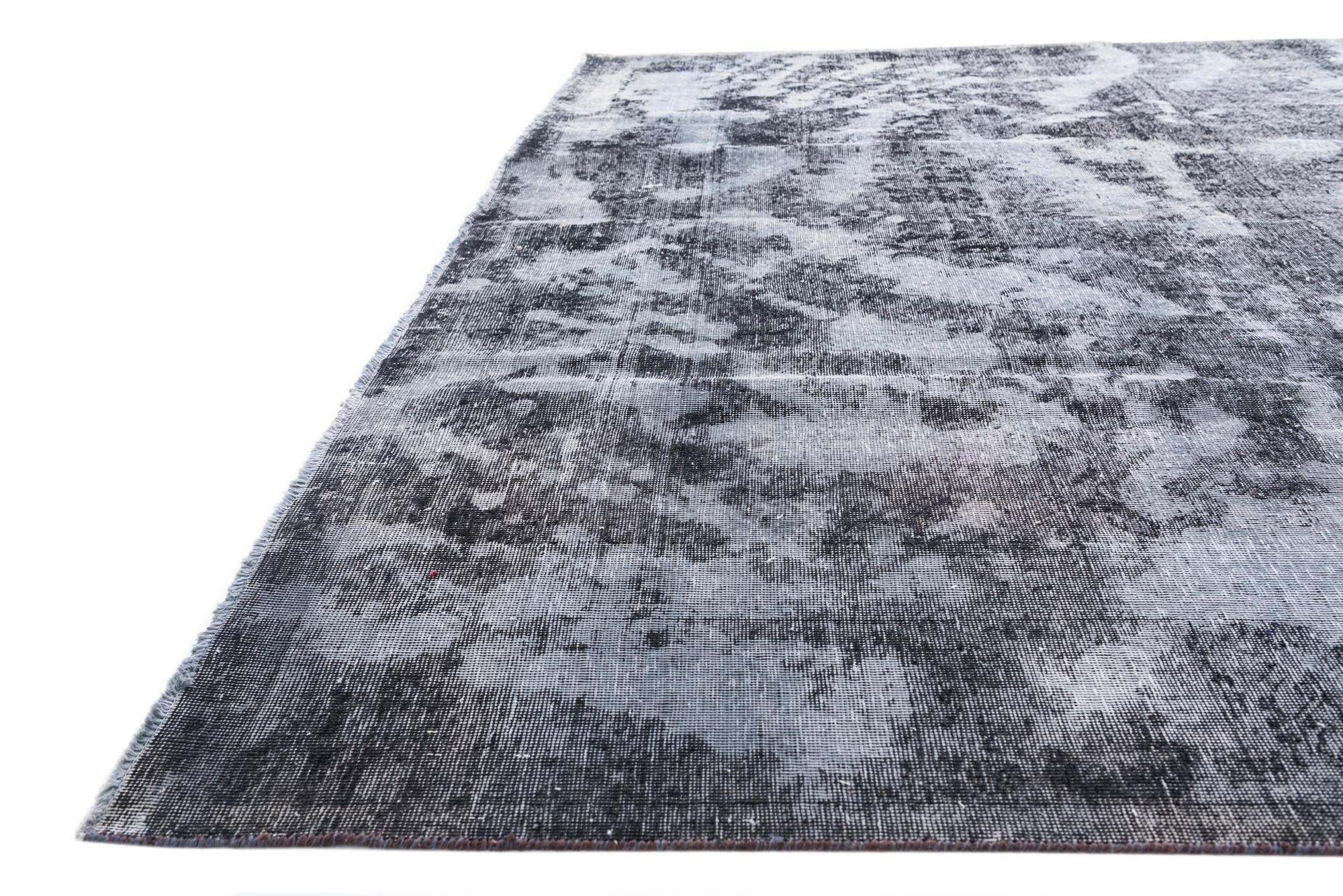 9' 2 x 12' 6 Hand Knotted Ultra Vintage Persian Wool Rug