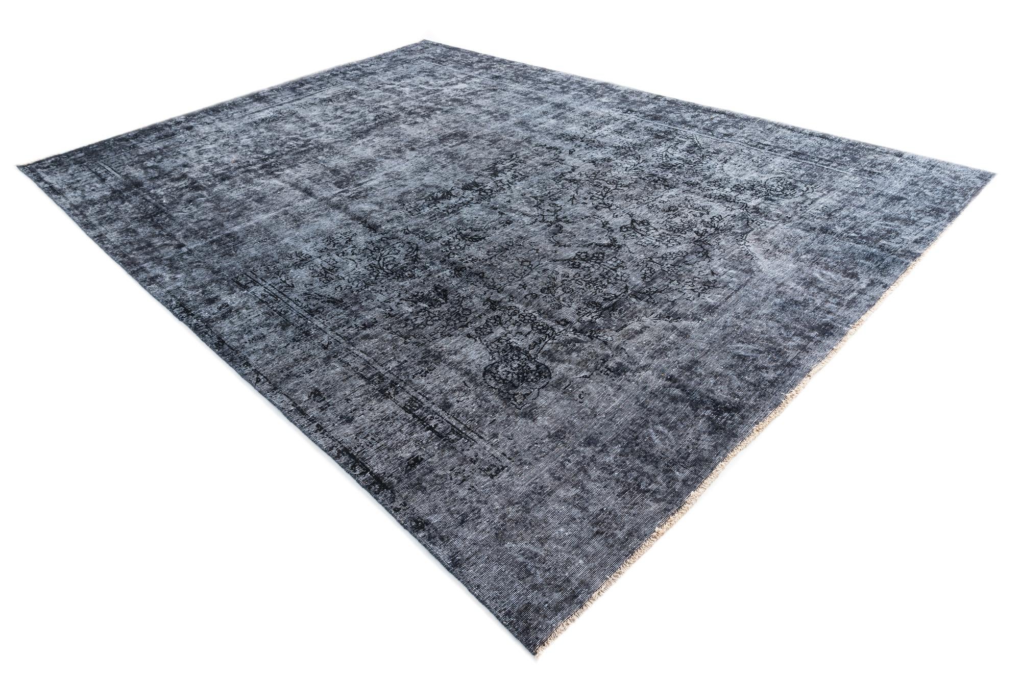 9' 9 x 13' 4 Hand Knotted Ultra Vintage Persian Wool Rug