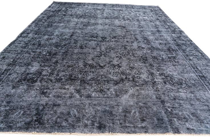 Detail image of 9' 9 x 13' 4 Hand Knotted Ultra Vintage Persian Wool Rug