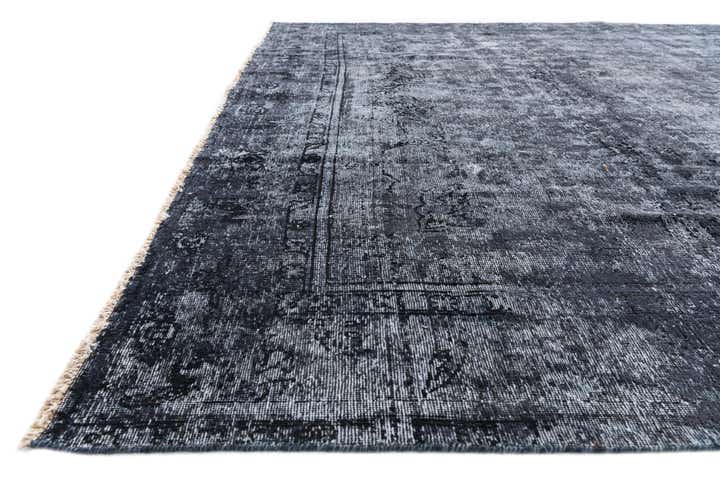 9' 9 x 13' 4 Hand Knotted Ultra Vintage Persian Wool Rug