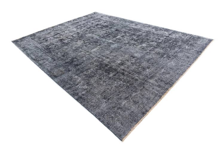 Detail image of 9' 6 x 12' 6 Hand Knotted Ultra Vintage Persian Wool Rug