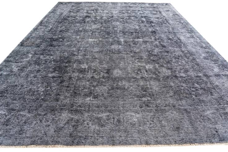 Detail image of 9' 6 x 12' 6 Hand Knotted Ultra Vintage Persian Wool Rug
