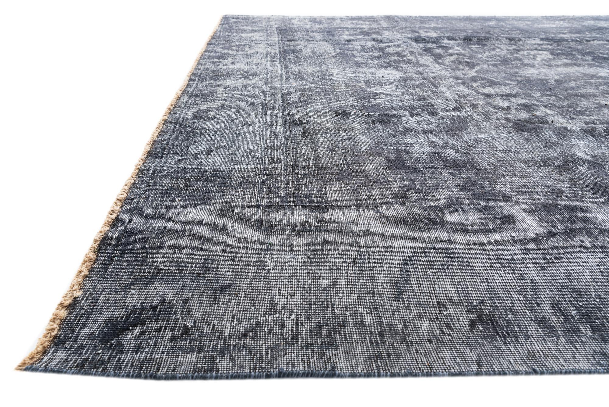 9' 6 x 12' 6 Hand Knotted Ultra Vintage Persian Wool Rug