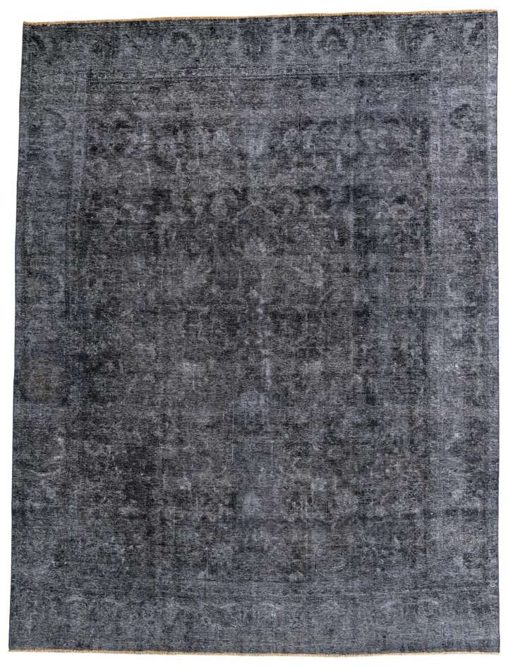9' 6 x 12' 6 Hand Knotted Ultra Vintage Persian Wool Rug
