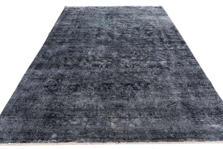 6' 5 x 9' 9 Hand Knotted Ultra Vintage Persian Wool Rug