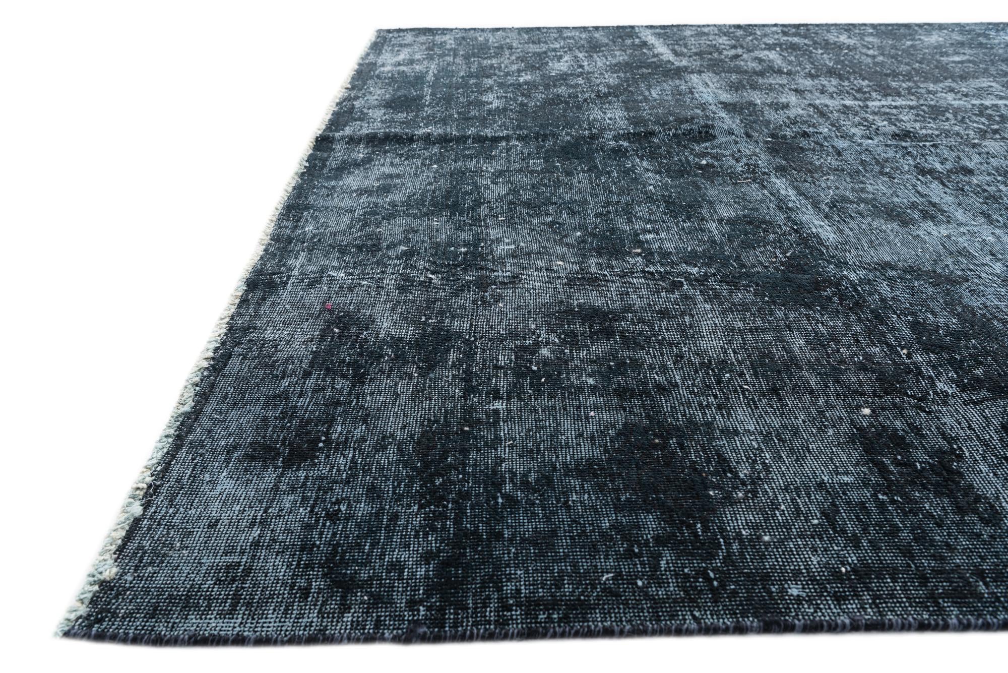 7' 8 x 10' 8 Hand Knotted Ultra Vintage Persian Wool Rug