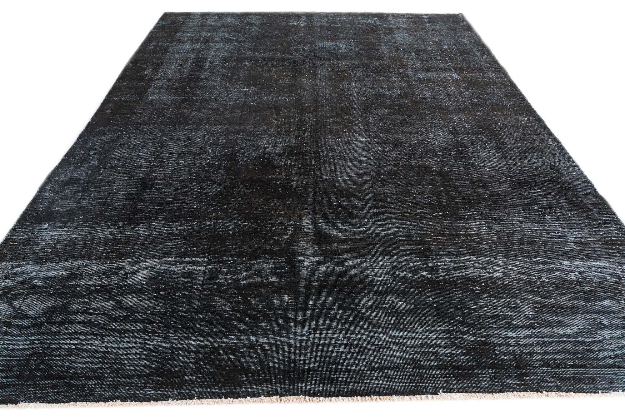 7' 9 x 10' 7 Hand Knotted Ultra Vintage Persian Wool Rug