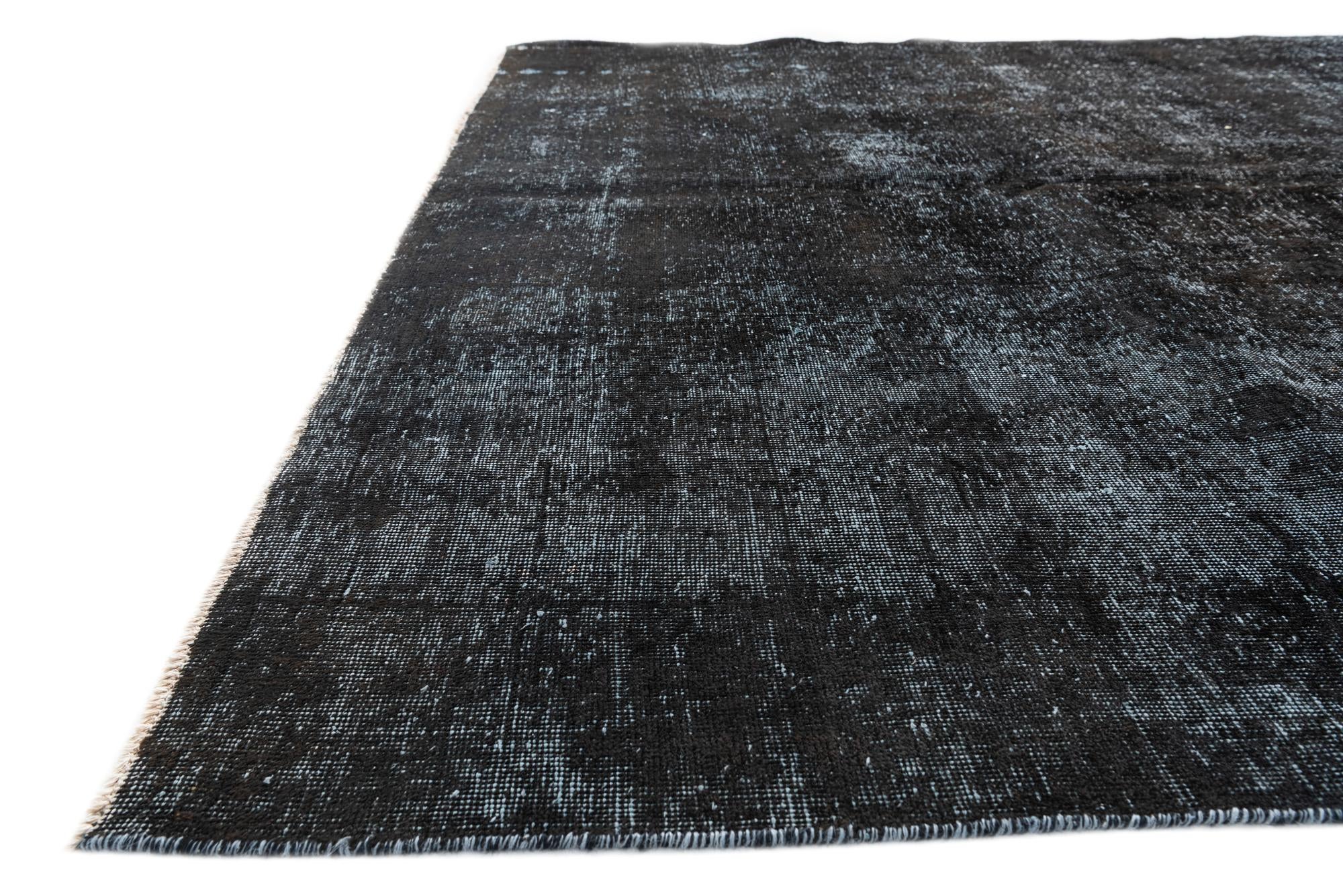 7' 9 x 10' 7 Hand Knotted Ultra Vintage Persian Wool Rug