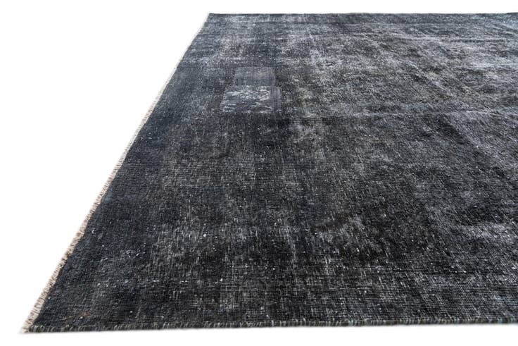 Detail image of 9' 7 x 12' 3 Hand Knotted Ultra Vintage Persian Wool Rug