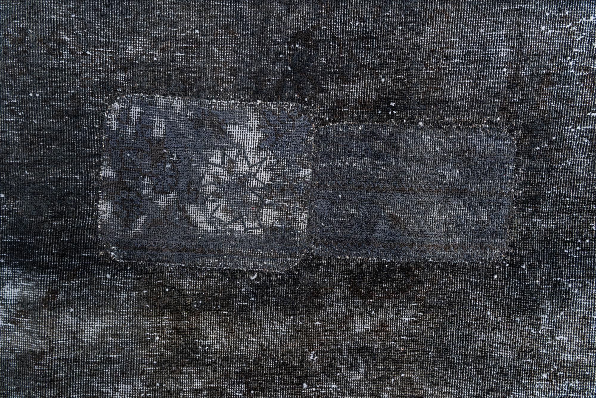 9' 7 x 12' 3 Hand Knotted Ultra Vintage Persian Wool Rug