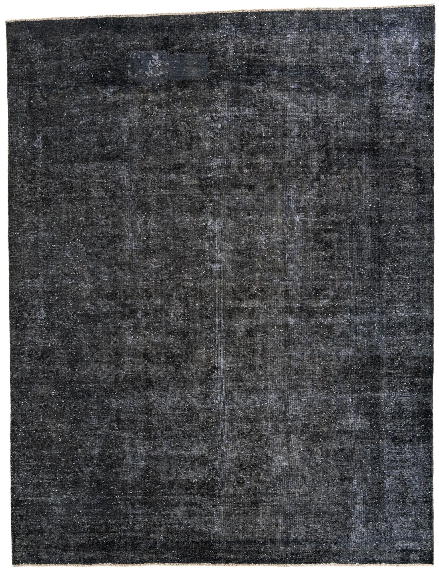 9' 7 x 12' 3 Hand Knotted Ultra Vintage Persian Wool Rug