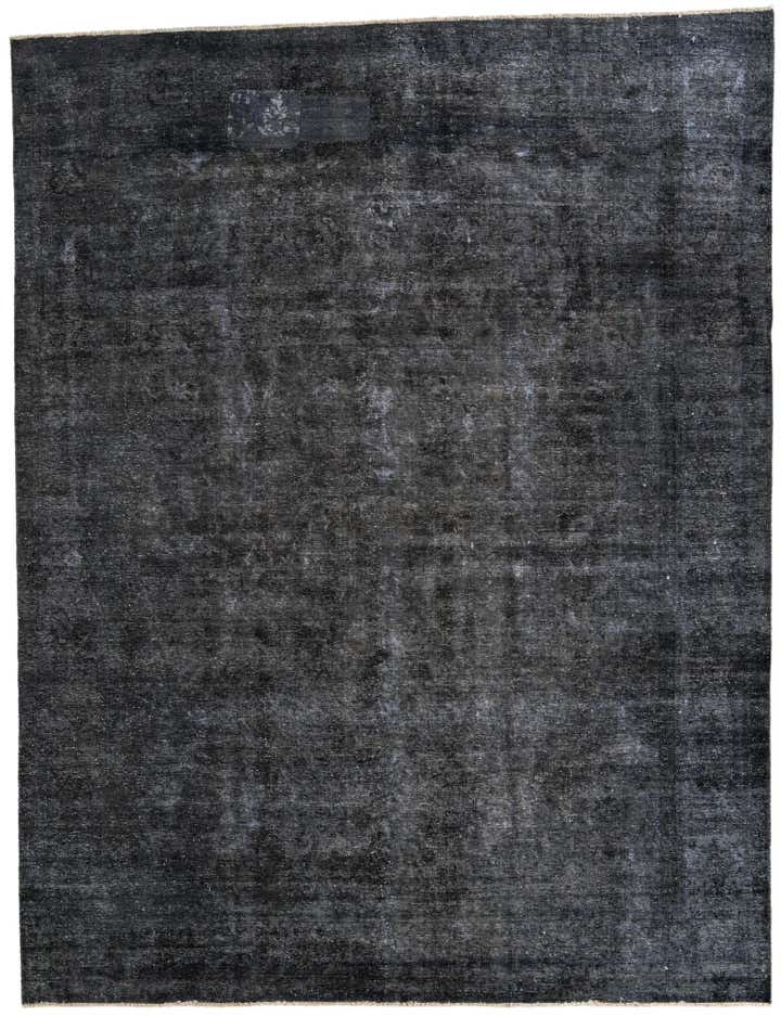 9' 7 x 12' 3 Hand Knotted Ultra Vintage Persian Wool Rug