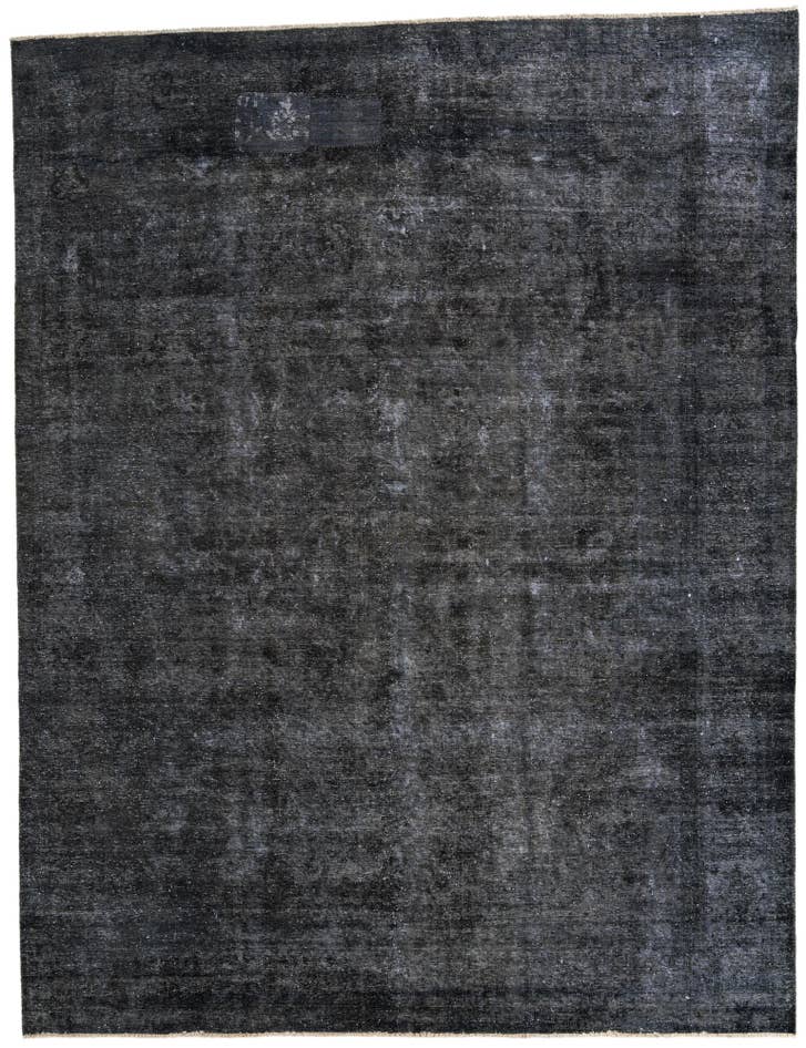 Detail image of 9' 7 x 12' 3 Hand Knotted Ultra Vintage Persian Wool Rug